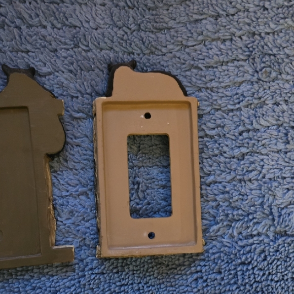 Bear-Themed Light Switch Cover Set - Black and Brown - Picture 10 of 15